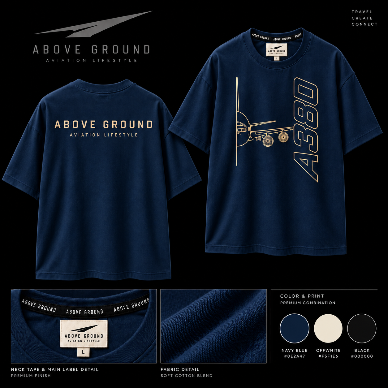 A380 Tee campaign colourway